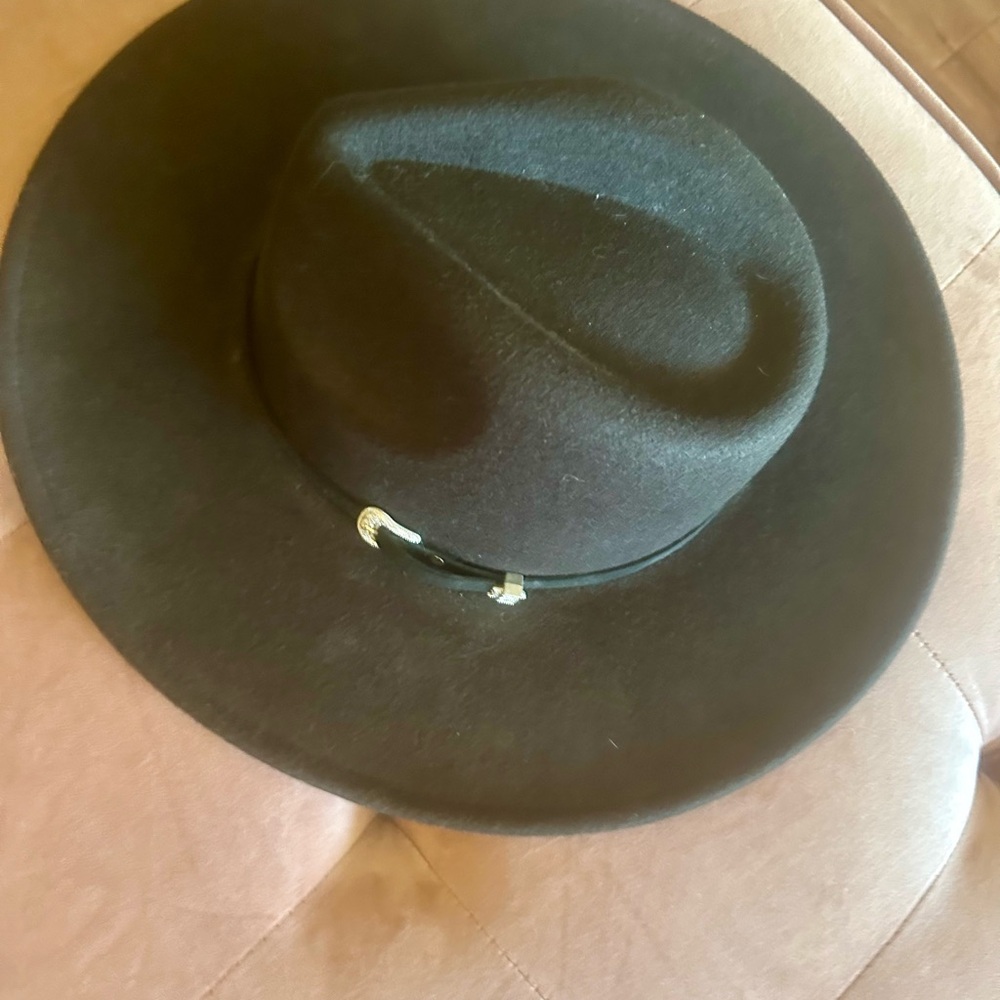 Anthropologie Western Buckle Rancher Hat